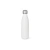 Bouteille Isotherme En Inox Recyclé 500ml MISSISSIPPI Blanche De Face