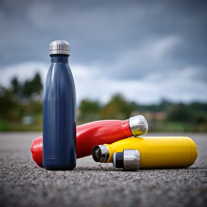 Bouteille Isotherme En Inox Recyclé 500ml MISSISSIPPI En Extérieur