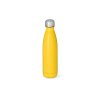 Bouteille Isotherme En Inox Recyclé 500ml MISSISSIPPI Jaune De Face