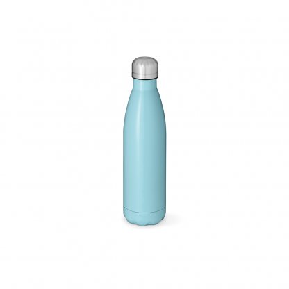 Bouteille Isotherme En Inox Recyclé 500ml MISSISSIPPI Turquoise De Face