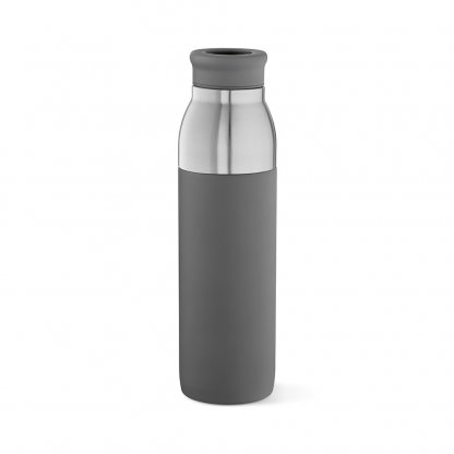 Bouteille Isotherme En Inox Recyclé 720ml COLORADO Grise De Face