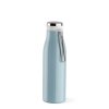 Bouteille Isotherme Publicitaire En Inox Recyclé 470ml ARKANSAS Bleu De Face