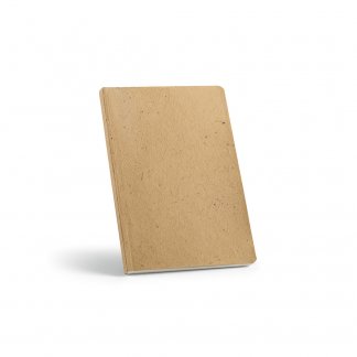 Carnet A5 promotionnel avec couverture en écorce de noix de coco - Dos carré collé - FITZGERALD - photo principale
