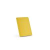 Carnet A6 En Carton Recyclé Cousue BRONTE Jaune De Face Carnet A6 En Carton Recyclé Cousue BRONTE Jaune De Face