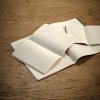 Carnet A6 En Carton Recyclé Cousue BRONTE Ouvert Carnet A6 En Carton Recyclé Cousue BRONTE Ouvert