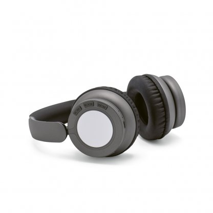 Casque Audio Personnalisable Sans Fil Pliable En Plastique Recyclé ECHODEEP Photo Principale