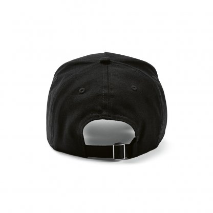 Casquette En Coton Recyclé 5 Pans 280g HENDRIX Noire De Dos