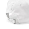 Casquette En Coton Recyclé 6 Pans 280g DARRELL Blanche Zoom Arrière Casquette En Coton Recyclé 6 Pans 280g DARRELL Blanche Zoom Arrière