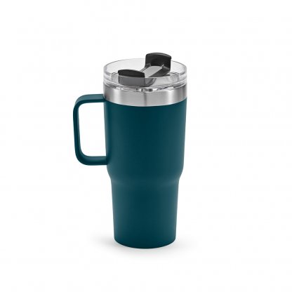 Mug En Inox Recyclé 490ml NEMAN Bleu De Face