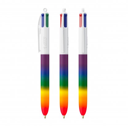 Stylo Bille 4 Couleurs Personnalisable BIC 4 RAINBOW DECOR Photo Principale