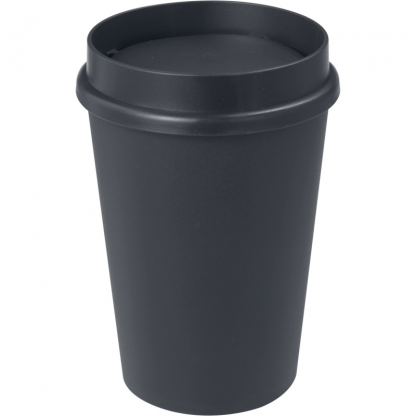 Mug Avec Couvercle 360° En Bioplastique 300ml Granit