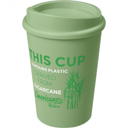 Mug En Bioplastique 300ml Vert Avec Marquage