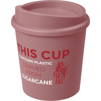 Mug Espresso En Bioplastique 200ml Rose Avec Marquage