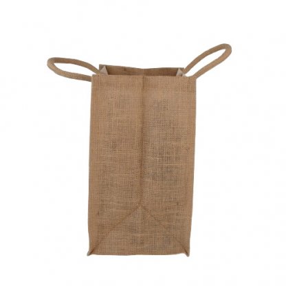 Sac 4 Bouteilles En Toile De Jute Et Coton KERALA Côté