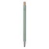Stylo à Bille En Aluminium Recyclé à Bouton Poussoir Bambou BERGAMO Vert De Dos Stylo à Bille En Aluminium Recyclé à Bouton Poussoir Bambou BERGAMO Vert De Dos