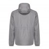 Coupe Vent Mixte En Polyester Recyclé 70g LOGAN Gris Argent De Dos Coupe Vent Mixte En Polyester Recyclé 70g LOGAN Gris Argent De Dos