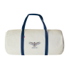 Sac Polochon En Coton Recyclé 250g 50x23cm LÉON Bleu Marine Quadri Basic