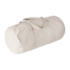 Sac Polochon En Coton Recyclé 250g 50x23cm LÉON Naturel Anses à Plat
