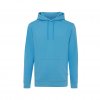 Sweat à Capuche Mixte En Coton Bio Et Recyclé 340g JASPER Bleu De Face