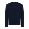 Sweat Shirt Mixte En Coton Bio Et Recyclé 280g ETOSHA Bleu Marine De Face