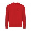 Sweat Shirt Mixte En Coton Bio Et Recyclé 280g ETOSHA Rouge Vif Avec Marquage