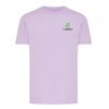 T Shirt Mixte En Coton Bio Et Recyclé 180g BRETT Lavende Avec Marquage