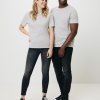 T Shirt Mixte En Coton Recyclé Non Teinté 180g MANUEL Gris Porté T Shirt Mixte En Coton Recyclé Non Teinté 180g MANUEL Gris Porté