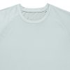 T Shirt Sport Mixte En Polyester Recyclé 150g TIKAL Vert Clair Détail Col