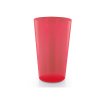 Gobelet Réutilisable En Polypropylène 390ml GLASS MAX Rouge Translucide Gobelet Réutilisable En Polypropylène 390ml GLASS MAX Rouge Translucide