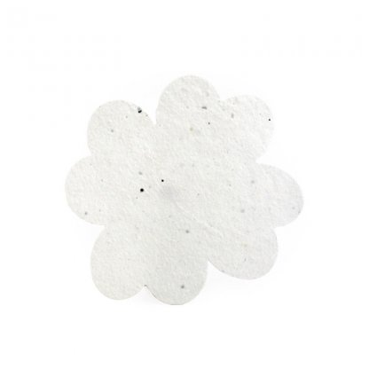 Papier Graines Découpe Spéciale FORMAT A6 Forme Fleur