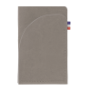 Porte Cartes En Cuir Végétal MILA Gris Photo Principale