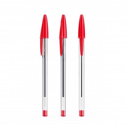 Stylo Bille CRISTAL EXPRESSION Rouge