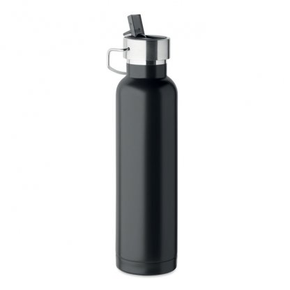 Bouteille Double Paroi En Inox Recyclé Avec Paille Intégrée 660ml RIFLOW Photo Principale