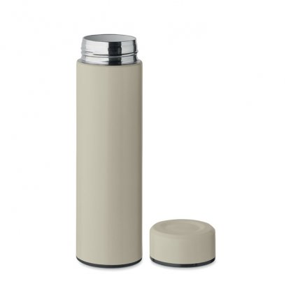 Bouteille Double Paroi En Inox Recyclé Avec Revêtement En Céramique 420ml NUNAVUT Corde Avec Bouchon à Part