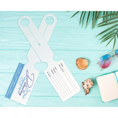Étiquette Pour Bagages En Papier Indéchirable – 240g Personnalisée