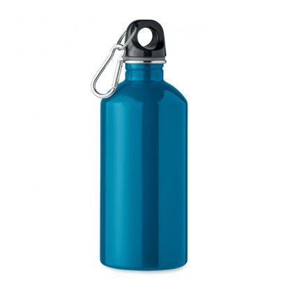 Gourde En Inox Recyclé Avec Mousqueton 500ml REMID MOSS Turquoise