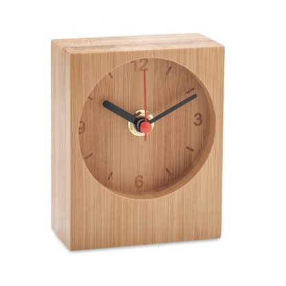 Horloge De Table En Bambou CLAMBU Photo Principale