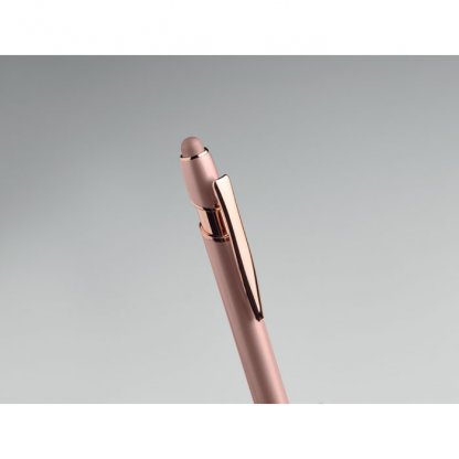 Stylet : Stylo 2 En 1 En Aluminium Recyclé SCRIBBLE Rose Gold Détail