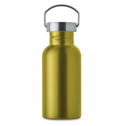 Bouteille En Inox Recyclé Avec Poignée 500ml FLORENCE SING Citron