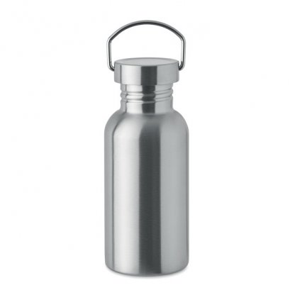 Bouteille En Inox Recyclé Avec Poignée 500ml FLORENCE SING Gris