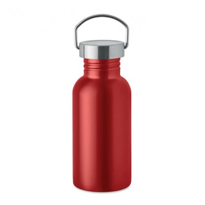 Bouteille En Inox Recyclé Avec Poignée 500ml FLORENCE SING Rouge