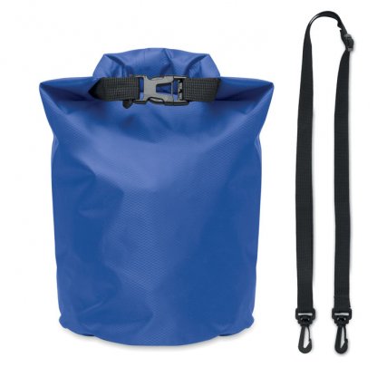 Sac étanche En PET Recyclé 5L BOLSAIBLE + Bleu Vue D'ensemble