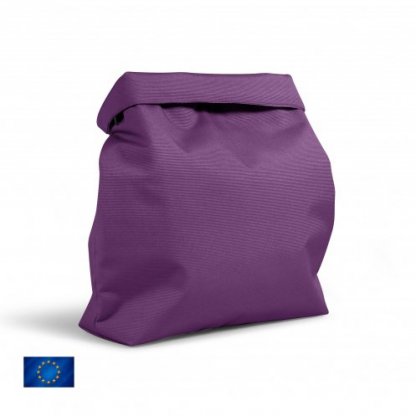 Lunch Bag Isotherme En PET Recyclé 230g 28x25x12cm SAVOR Aubergine