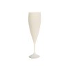 Flute à Champagne Réutilisable En Bioplastique 140ml BIO CHAMPAGNE VERRE Sans Marquage