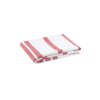 Serviette De Plage En Coton Et Polyester Recyclés 90x170cm SARDENHA Rouge Serviette De Plage En Coton Et Polyester Recyclés 90x170cm SARDENHA Rouge