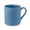 Mug En Céramique Strié 340ml RIBMUG Bleu