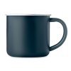 Mug En Inox Recyclé 300ml CARIBU Bleu Marine De Côté Mug En Inox Recyclé 300ml CARIBU Bleu Marine De Côté