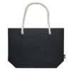 Sac Shopping Ou Sac De Plage En Feutre Recyclé 46x13x32cm FELTSEA Gris Antharcite De Face Sac Shopping Ou Sac De Plage En Feutre Recyclé 46x13x32cm FELTSEA Gris Antharcite De Face