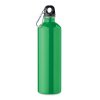 Gourde En Inox Recyclé Avec Mousqueton 750ml REBIG MOSS Verte De Face