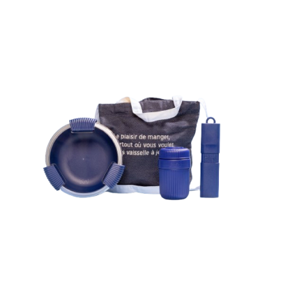 Pack Zéro Déchet BINI PACK Bleu Nuit Photo Principale